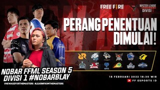 FRONTAL VS MR05 TAPI YANG BOOYAH TERNYATA... FFML SEASON 5 DIVISI 1 DAY 1 MATCH 4 - #NOBARBLAY