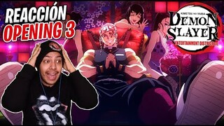 DEMON SLAYER: KIMETSU NO YAIBA | OPENING 3 | VÍDEO REACCIÓN – REACCIÓN