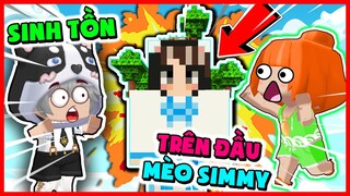 NOOB KAMUI VÀ BỘ ĐÔI SIÊU QUẬY SINH TỒN TRÊN ĐẦU MÈO SIMMY BỊ TROLL LIÊN TỤC TRONG MINI WORLD