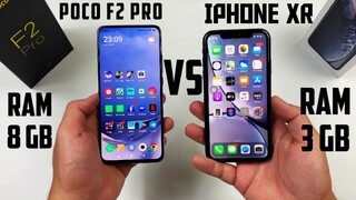 Punya Budget 7 Jutaan, Beli Poco F2 Pro atau iPhone XR? SpeedTest Gaming Camera Video Battery Life