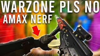 Warzone Nerfed the AMAX again... :(