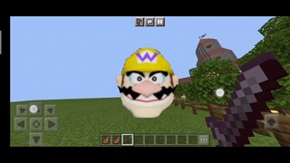 Minecraft Mario 64 wario apparition android