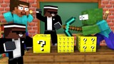 Monster School : LUCKY BLOCK CHALLENGE - Minecraft Animation