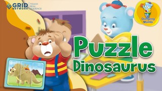Dongeng Mombi – Bermain Puzzle Dinosaurus – Kartun Anak