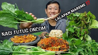 MAKAN IKAN GABUS GORENG SAMBAL PEDAS NYELEKIT + JENGKOL GORENG SAMBAL + LALAPAN MENTAH