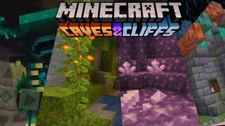 Minecraft PE Cave Update Addon Cave  Biomes,Mobs,Ore For MCPE 1.16+