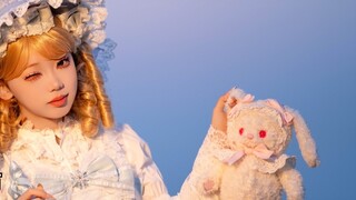 [Tefi photo shoot] A super lolita dusk blues blockbuster, and a short video was also taken.