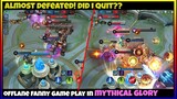 HOW OFFLANE FANNY DEFEND THE BASE ALMOST DEFEATED | MLBB