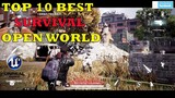 TOP 10 BEST SURVIVAL GAMES REALISTIC IN ANDROID IOS 2021-2022