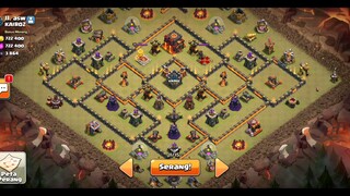 PEKKA + WIZARD || strategi war th10 - clash of clans