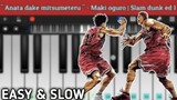 Anata dake mitsumeteru - Maki oguro | Slam dunk ed 1 | Perfect Piano Easy