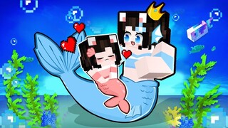 Mèo Simmy Nhưng 1 Ngày "Học Làm Mẹ Cho Em Bé Người Cá" Trong Minecraft