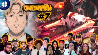 Chainsaw Man Episode 7 Reaction MASHUP 🇯🇵  (チェンソーマン, 海外の反応)