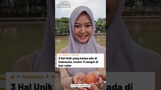 3 Hal Unik Yang Hanya Ada di Indonesia (Nomor 3 unik Banget) Indonesia nih cuy 🇮🇩