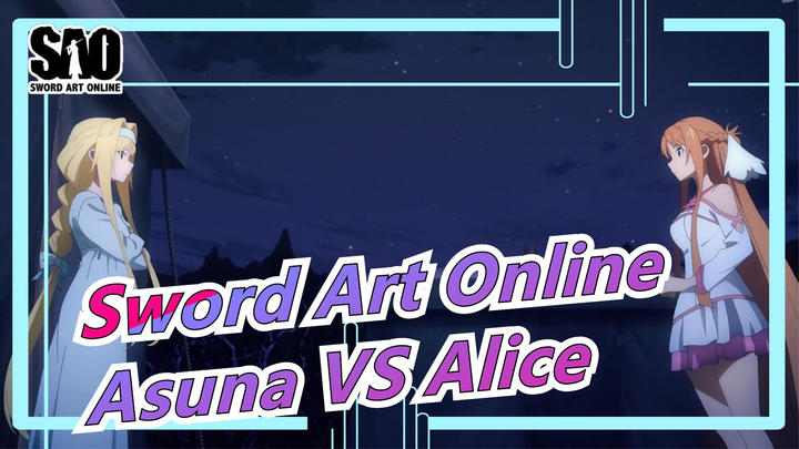[Sword Art Online] [Iconic Scenes] Asuna VS Alice