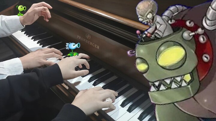 Dr. Zombie - Plants vs. Zombies (Brainiac Maniac) Game Background Music Piano Arrangement