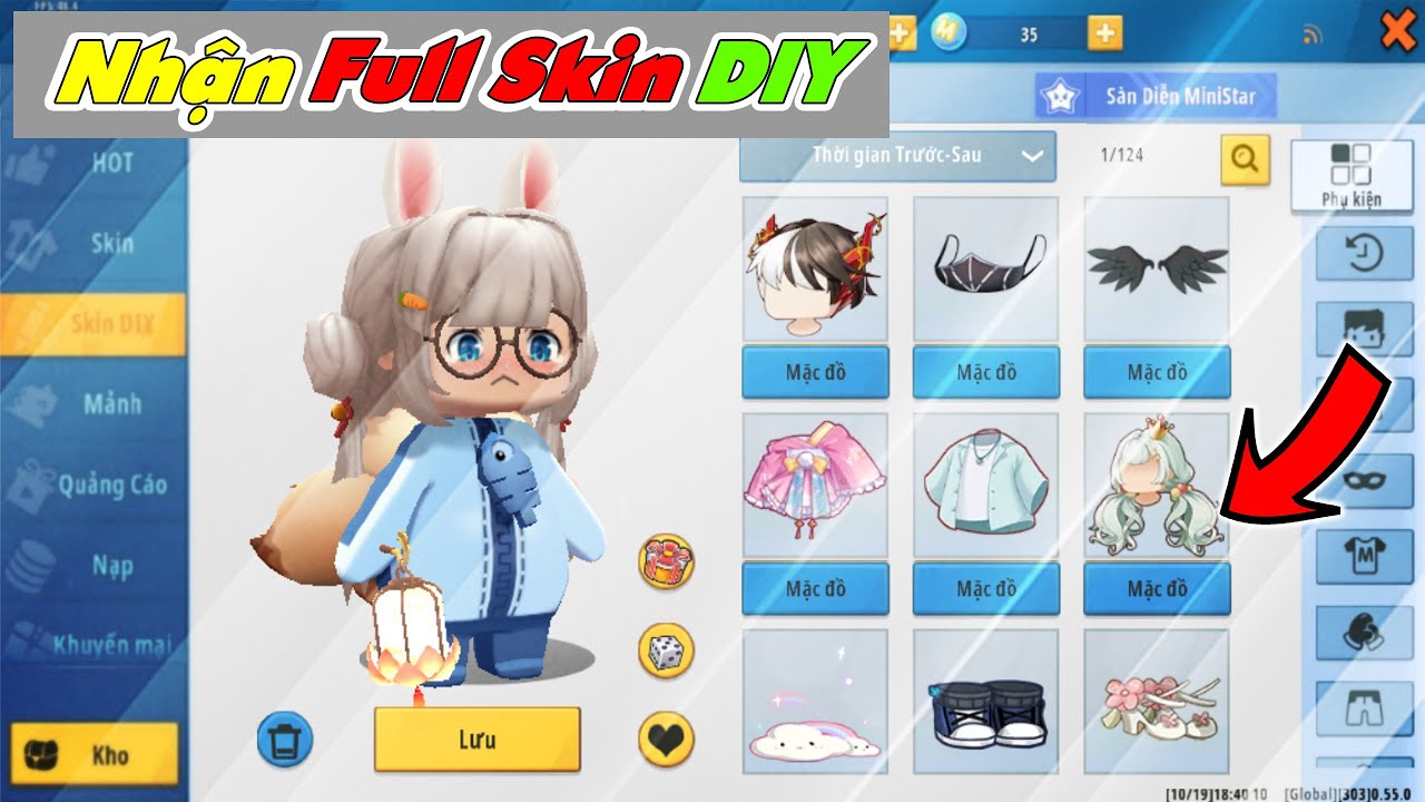 Mini World] Hướng Dẫn Cách Nhận Full Skin Diy Trong Mini World Cực Đơn Giản  - Kha Tg - Bilibili