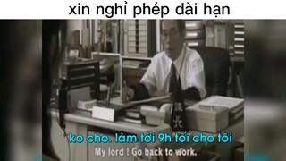 xin nghỉ phép dài hạn