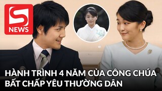 Hành trình 4 năm Công chúa Nhật Bản chống lại cả thế giới kiên định lựa chọn người yêu thường dân