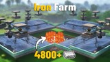 NEW Minecraft 1.19 IRON FARM Tutorial | 2000 Iron Ingots Per Hour Easy