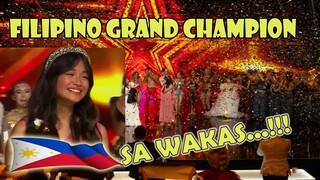 FILIPINO GRAND CHAMPION | Croatia's Got Talent | CHRIZTEL RENAE ACEVEDA #agt2024