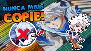 PARE DE COPIAR AGORA! | Drawing - Killua [Hunter x Hunter]