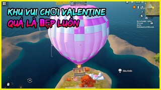 Khu Vui Chơi Mùa Lễ Tình Nhân Cực Kì Đẹp - New Cheer Park Valentine Pubg Mobile | Xuyen Do