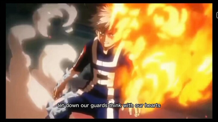 (shoto) make strong power in battlefield my bero academia best fight of Friendship