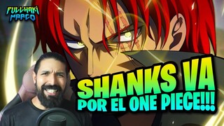 ONE PIECE 1054 REVIEW EL SHANKLAS en acción y La llama de la LIBERACIÓN !! | Full Haki Marco
