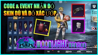 CODE Và EVENT Nhận Đồ Vĩnh Viễn Cực Hiếm - Event Guide MoonLight Mansion Pubg Mobile | Xuyen Do