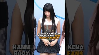 #hanni #newjeans kena body shamming fans serentak membela #shorts #kpop #viral