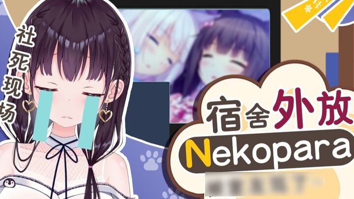 I was scolded by my roommate for playing nekopara outside the dormitory