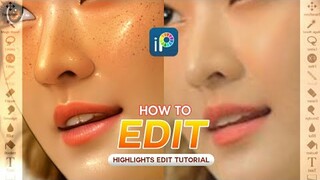 How to Edit | Highlights Edit Tutorial | ibisPaintX (Tutorial 05)