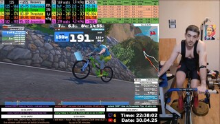 Zwift Cycling Workout 30.04.2025
