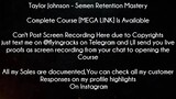 Taylor Johnson Course Semen Retention Mastery Download