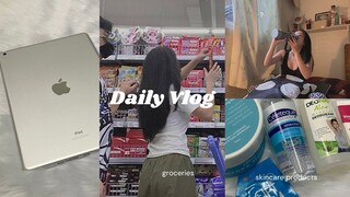 Mini Vlogs! 🫶🏻 Quick skincare, editing vlog, iced coffee + quick grocery | Philippines 2023