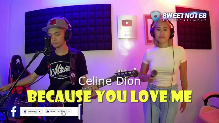 Because you love me - Celine Dion | Sweetnotes Live Cover