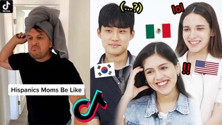 Korean, Mexican, American React To Tik Toks Hispanic/Latinos Will Understand