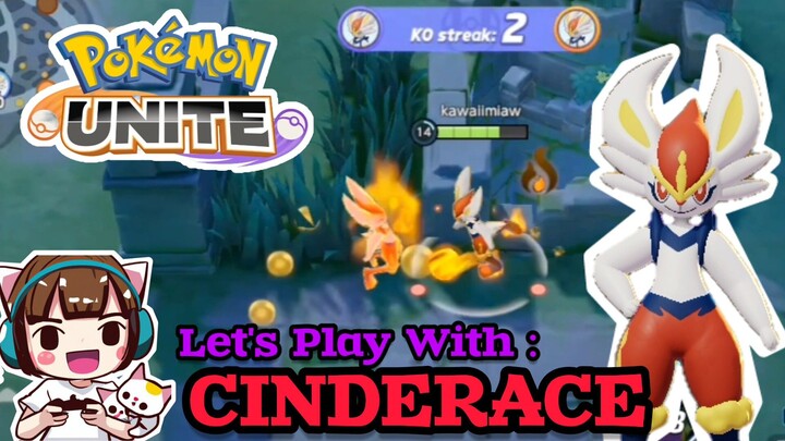 Pokemon Unite : Let's Play With Cinderace 🤩