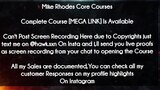 Mike Rhodes Core Courses course