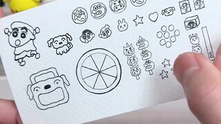 Sách Doudou mua sắm Crayon Shin-chan🌈Đồ thủ công nhỏ