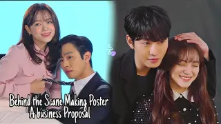 Behind the Scane Making Poster A business Proposal || Kim Se jeong And Ahn Hyo Seop
