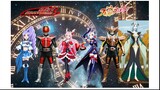 Kamen Rider Den O, Cure Berry & Cure Passion (Fresh Precure) vs Kamen Rider Gaoh, Eas & Northa