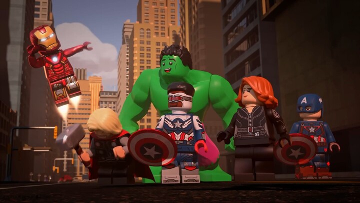 LEGO Marvel Avengers (2023) || To watch the movie, link in the description.