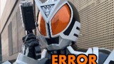 I was paralyzed for ten minutes, but I didn't say the correct password for Kamen Rider's transformat