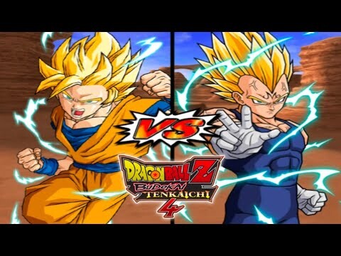 GOKU SS2 VS MAJIN VEGETA | FULL FIGHT | VERY HARD MODE - Dragon Ball Z Budokai Tenkaichi 4