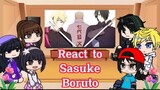Shinbi House React to Sasuke Boruto/Naruto