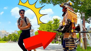 #20 SAMURAI Mannequin Prank at Osaka Castle Japan