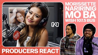 PRODUCERS REACT - Morissette Amon Naririnig Mo Ba? Wish 107.5 Bus Reaction