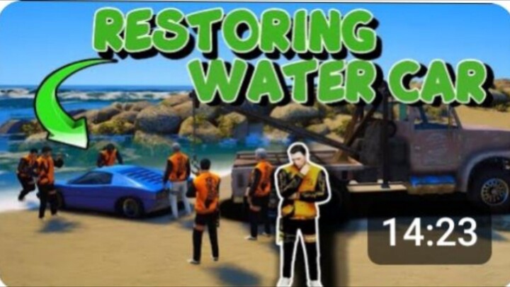 RESTORING ABANDONED WATER CAR KASAMA SILA ‪@EricsonPauloYT‬ FAMILIA DE CARNAPER SA GTA 5